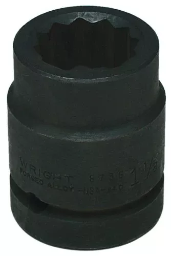 1-1/16″ – 1″ Dr. 12 Pt. Standard Impact Sockets (8734WR)