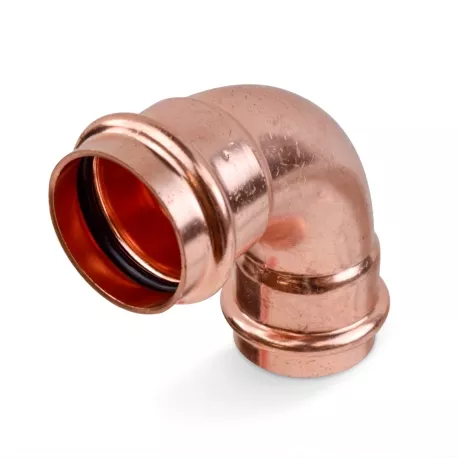 1-1/2″ Press Copper 90° Elbow, Imported
