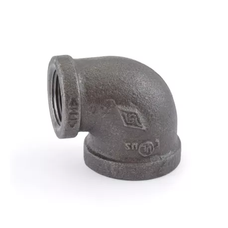 1-1/2″ x 1″ Black 90° Elbow (Imported)