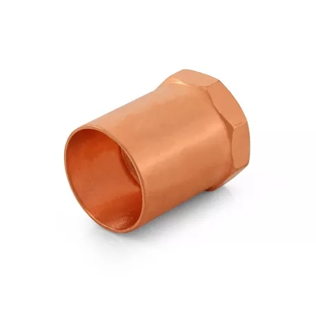 1-1/4″ Copper x 1″ Female Threaded Adapter