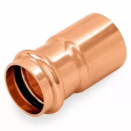 1-1/4" FTG x 1" Press Copper Reducer, Imported