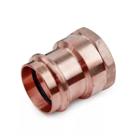 1-1/4" Press Copper x Female Threaded Adapter, Imported