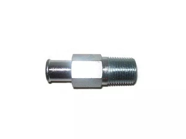 1/2" MPT - 5/8" Hose Long Hex - Straight
