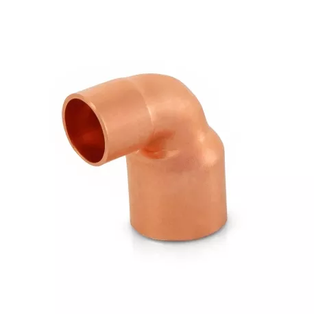 1/2″ x 3/4″ Copper 90° Reducing Elbow