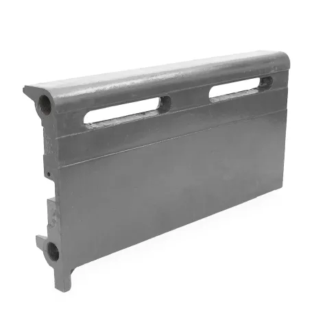 1.5ft (18″) Cast Iron Baseboard Radiator Section (Left), Floor Standing, 10″ H x 2-1/2″ D