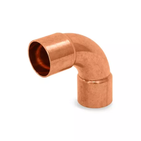 1″ Copper 90° Long-Turn Elbow
