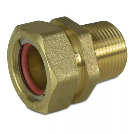 1″ MIP (3/4″ FIP) x 1″ ProFlex CSST Male Adapter