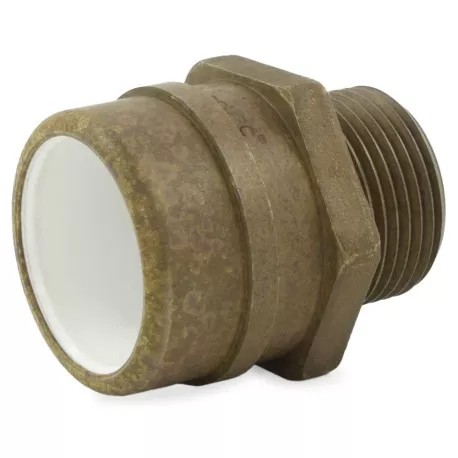 1″ MIP x 1″ PVC Adapter (Lead-Free)
