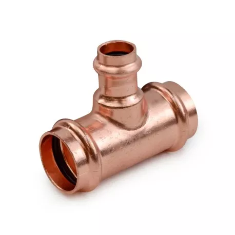 1″ x 1″ x 1/2″ Press Copper Tee, Imported