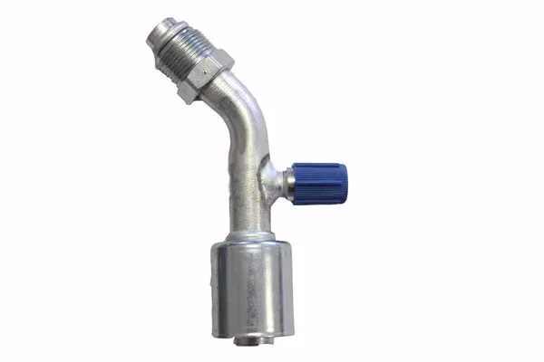 # 10 – # 12 45 Degree O-ring Fitting R134a 13mm Suction Port