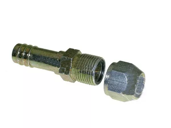 # 10 – # 8 Straight Barbed Compression Fitting