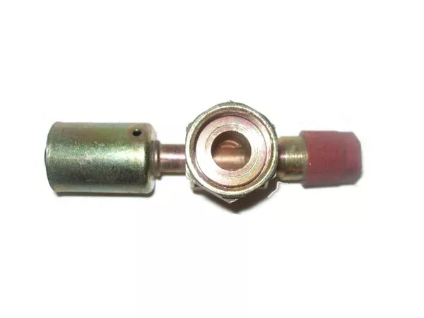 # 10 90 Degree RotaLock with 13mm R134a Switch or Service Port