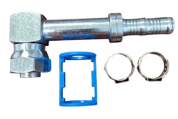 # 10 90 Degree Short Drop Fitting, BurgaClip Kit