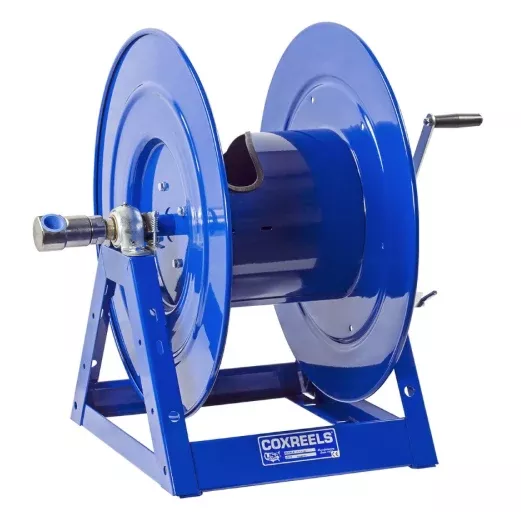 1175-6-100-A : Coxreels 1175-6-100-ACompressed Air Motor Rewind Hose Reel, 1″ ID, 100′ capacity, NO HOSE, 3000psi