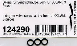 124290 Harder Steenbeck O-ring 3 pack for Harder Steenbeck Colani