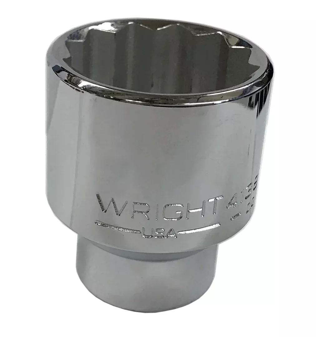 19/32" Wright Tool 1/2" Drive 12 Point Standard Socket #4119 (4119WR)