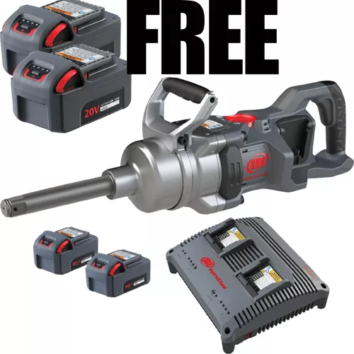1IQV20 Impact Wrench with 6Anvil Kit