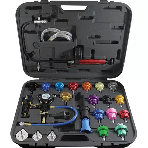 27 Pc. Master Radiator Pressure Test Kit