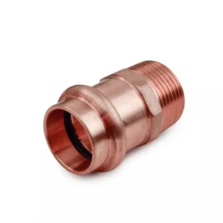 3/4" Press Copper x Male Threaded Adapter, Imported