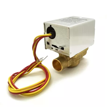 3/4" Sweat Zone Valve w/ End Switch, 18" leads