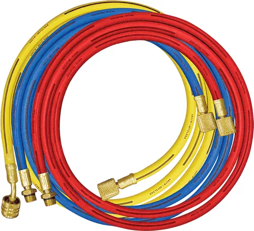 3 Pc. R134A Charging Hoses — 72″