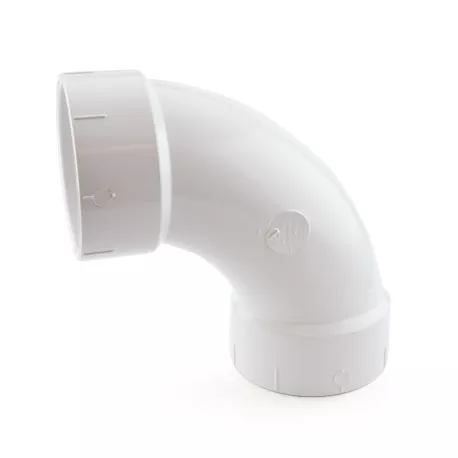 3″ PVC DWV 90° Long Turn Elbow