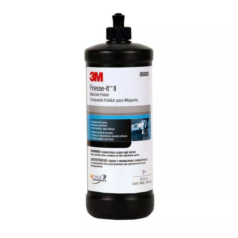 3M 05928 Finesse IT II Machine Polish Rubbing Compound Quick Polishing