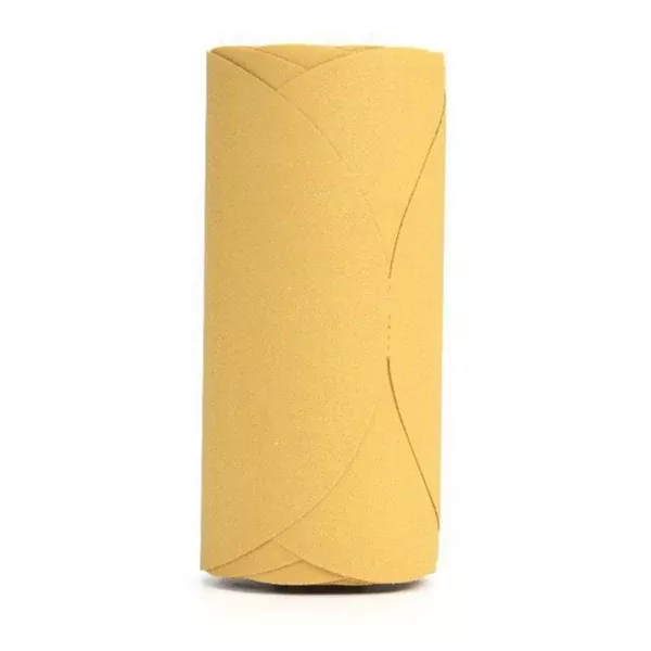3M 1333 6 in P80 Abrasive Disc Roll Stikit PSA Gold