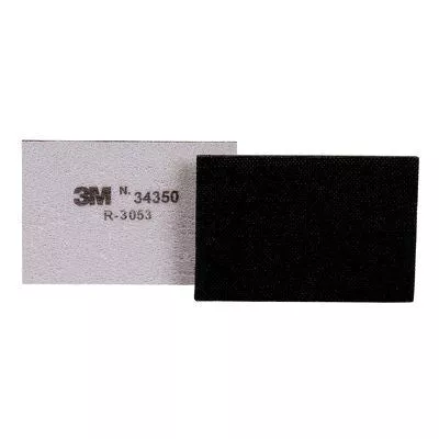 3M 34350 Hookit Flexible Abrasive Interface Pad – 5 in L x 3 in W, Hook and Loop