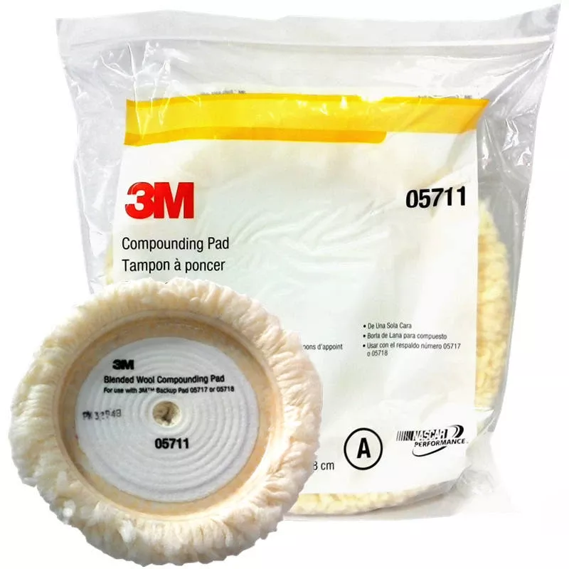 3M™ Compounding Pad, 05711, 9 In(22.8CM),1Pcs/Pack