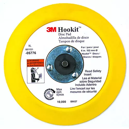 3M™ Hookit 6″ Disc Pad 05776