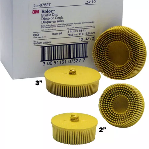 3M™ Scotch-Brite Roloc Bristle Discs
