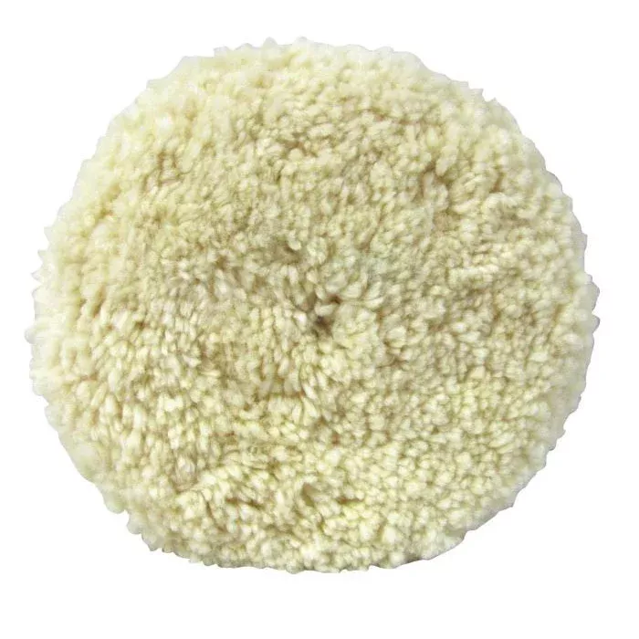 3M Single Sided Compound Pad 5711 – 9 in Diameter, Wool, Hookit™ Attachment