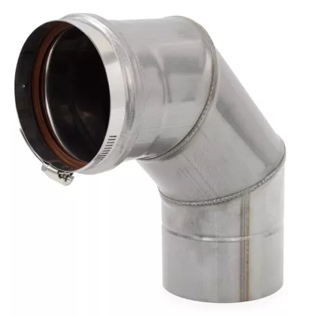 4" Nova-Vent 90-Degree Elbow, Single Wall