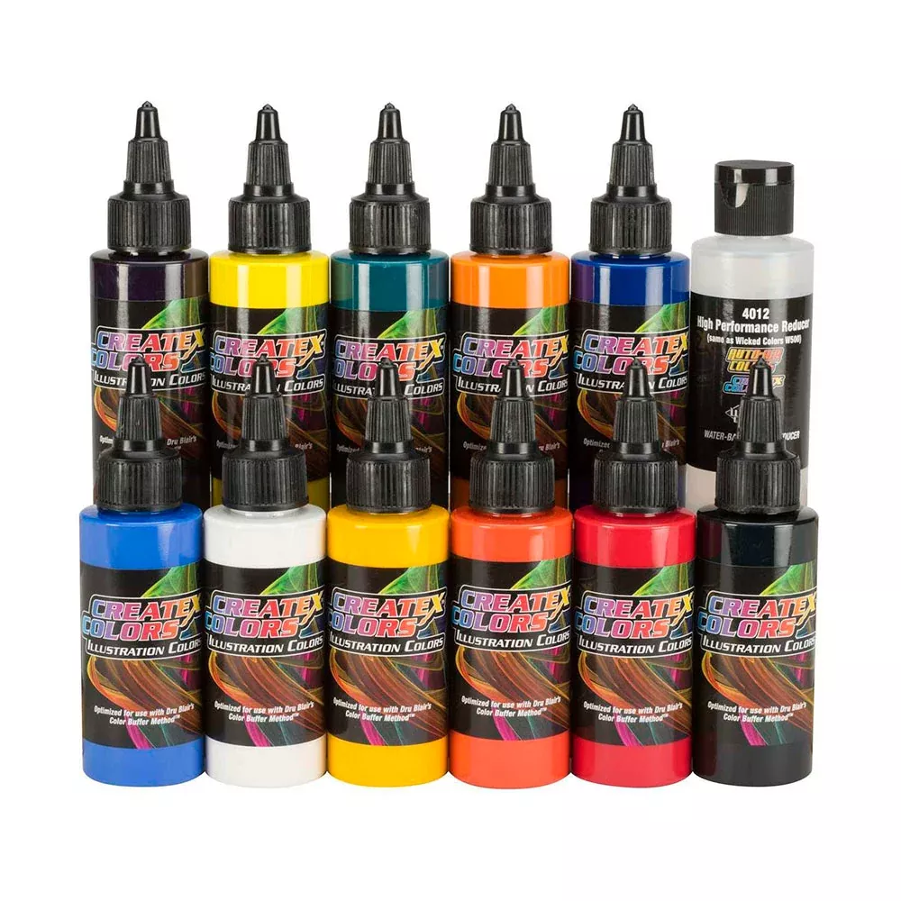 5087-01 Createx Illustration Opaque Set 1oz