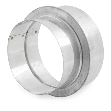 6" x 5" Galvanized Reducer/Increaser, 26 GA