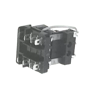 71R1652 Red Dot Twin Temperature Relay Switch DPDT 12V (8-Terminal)