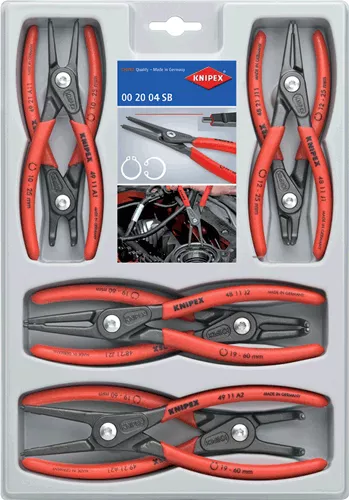 8 Pc. Precision Circlips Plier Set