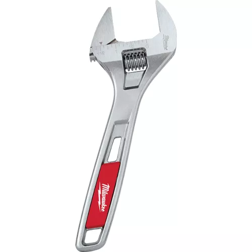 8" Wide Jaw Adjustable Wrench