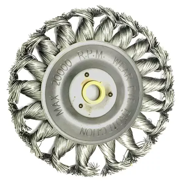 AA Twist Wire Wheel 4″ Dia.