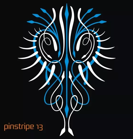 AEROSPACE 2 Layer Airbrush Stencil Set – Pinstripe 13