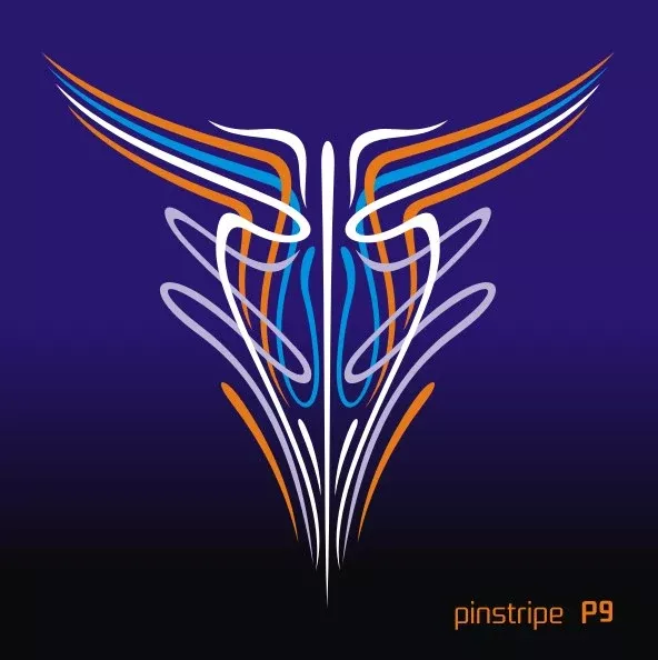 AEROSPACE 3 Layer Airbrush Stencil Set – Pinstripe 9