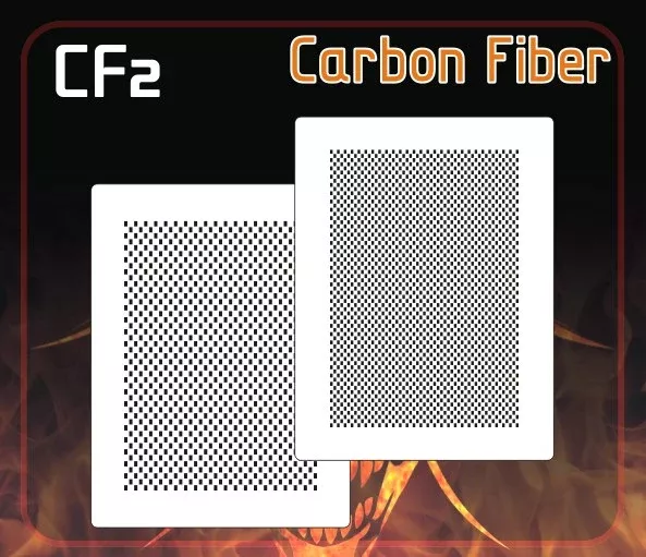 AEROSPACE Airbrush Stencil – ‘Carbon Fiber 2’