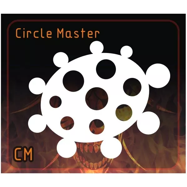 AEROSPACE Airbrush Stencil – CM – CIRCLE MASTER