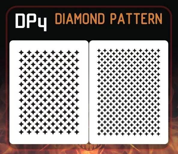 AEROSPACE Airbrush Stencil – DP4