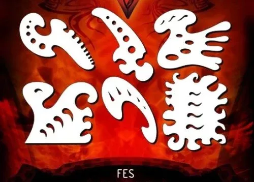 AEROSPACE Airbrush Stencil – FES – Freestyle Easy Set!