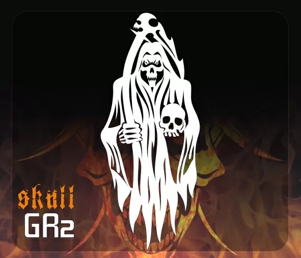 AEROSPACE Airbrush Stencil – GR2 ‘Grim Death’