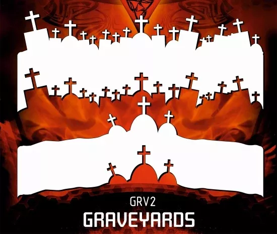 AEROSPACE Airbrush Stencils – GRV2 – Graveyard 2