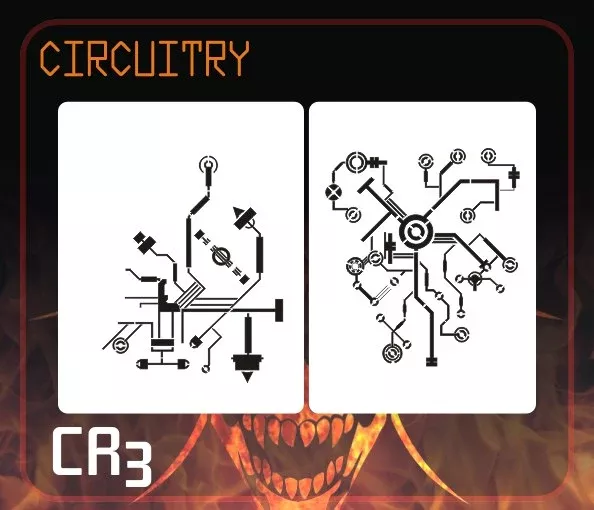 AEROSPACE Stencil CIRCUITRY CR3
