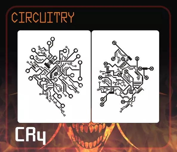 AEROSPACE STENCIL CIRCUITRY CR4